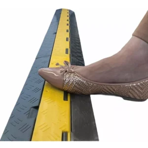 Protetor Passa Cabos Fios De Piso Para Evento Show 1 Metro