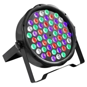 PAR LED RGB 54 DMX Strobo DJ 110V/220/V