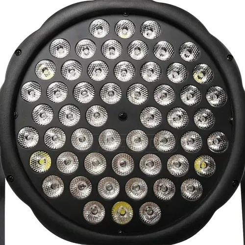 PAR LED RGB 54 DMX Strobo DJ 110V/220/V - Imagem 4