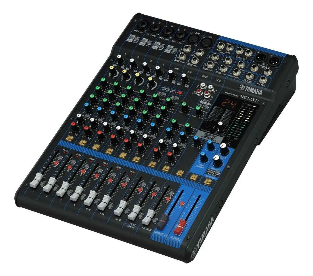 Mesa de som 12 canais Yamaha MG12XU