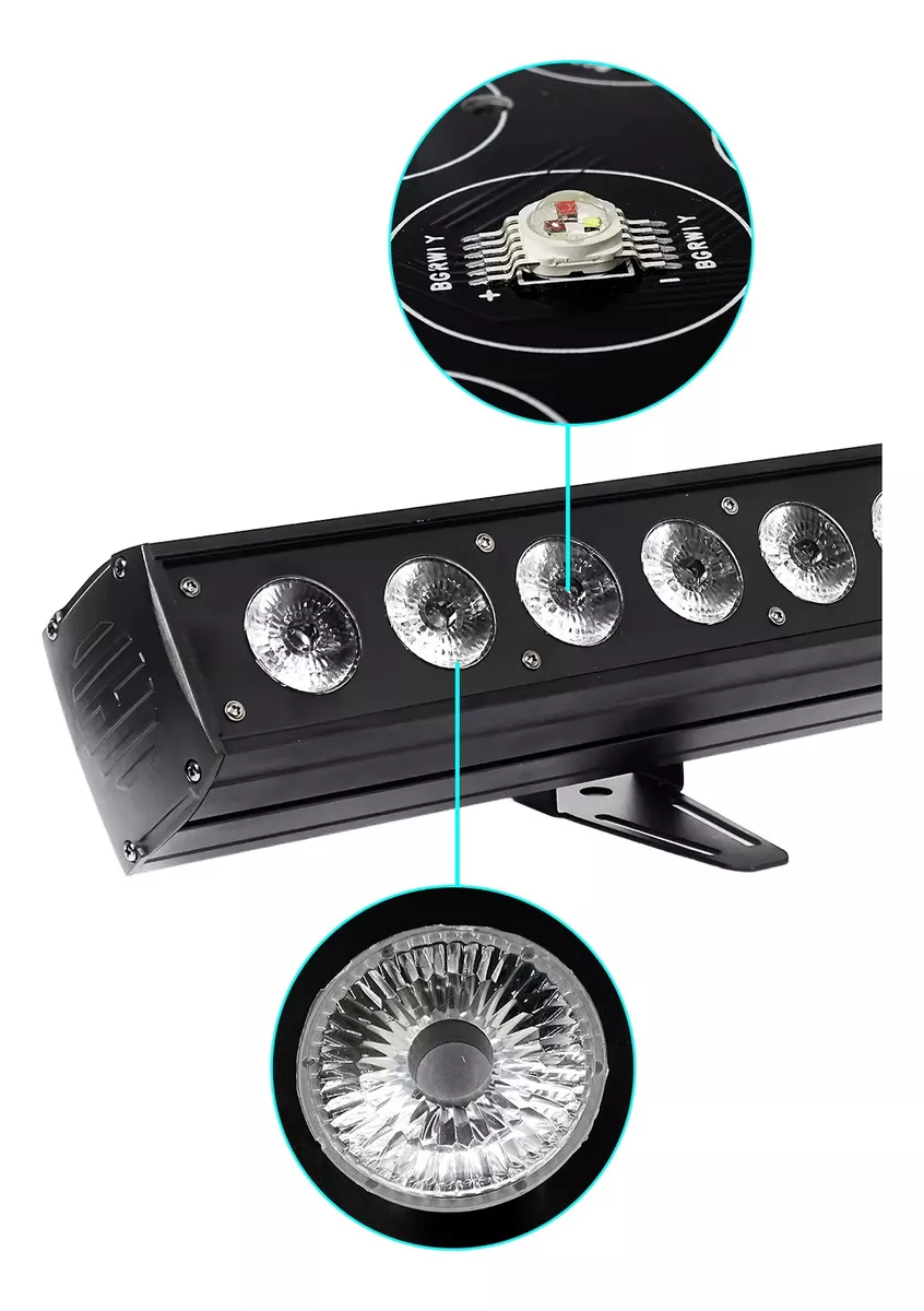 RIibalta LED 24 LEDS RGBW Quadriled DMX - Imagem 6