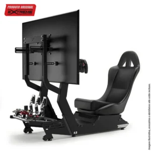 Simuladores de Corrida - Cockpit SimRacing 4.0 Estação Completa